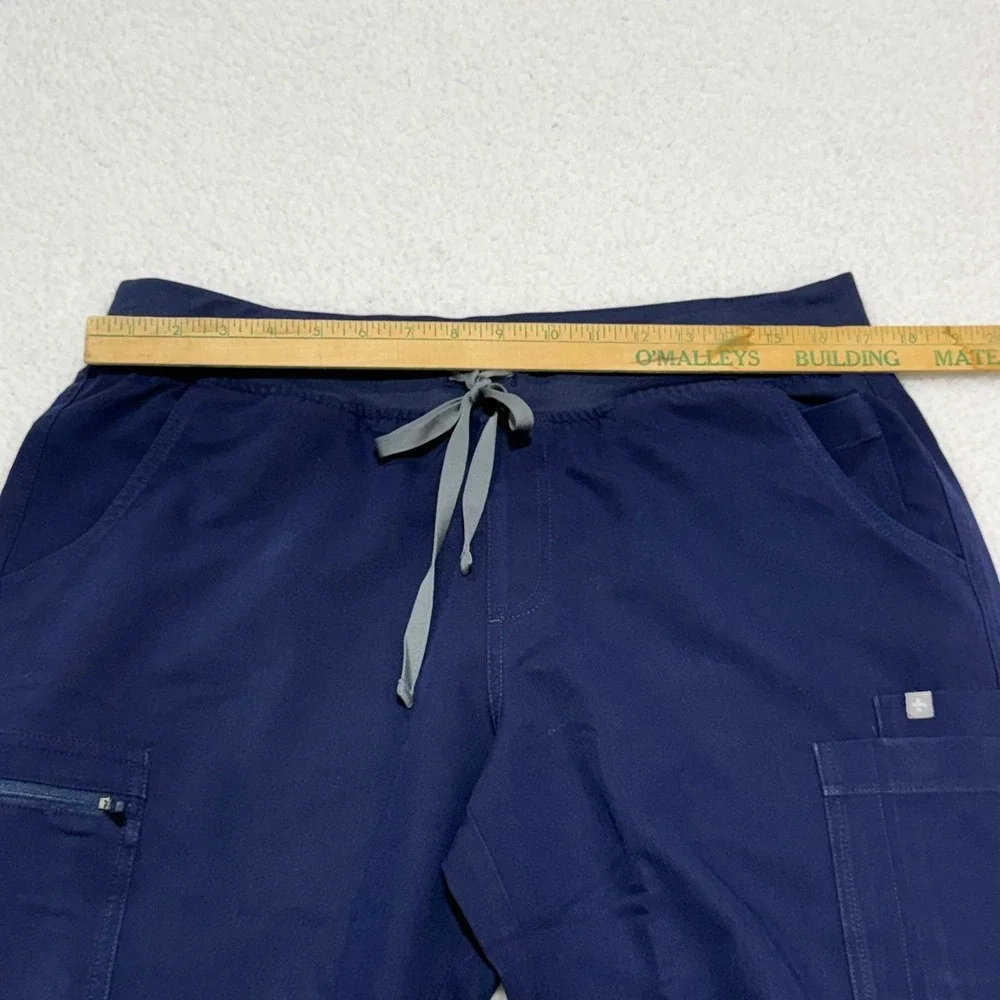 FIGS Mens Technical Collection Navy‎ Blue Cargo Scrub Pants W22SW2023 Size L